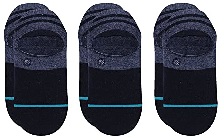 Stance No Show Sock - Gamut 2-3 Pack (Navy, Large)