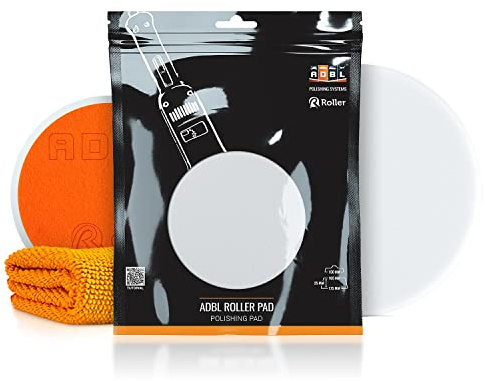 ADBL Roller Pad-R Cut Polierpad - Polierschwamm für Ø150mm Stützteller - Profi Polierpad mit Klettverschluss - Polierschwamm, Auto Polieren, Schwamm Polierteller