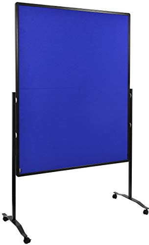 Legamaster Premium Plus Moderationswand klappbar 150x120cm Marineblau