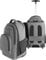 normani Rucksack mit Trolleyfunktion - 30 Liter Volumen Rucksacktrolley zum ziehen mit Laptopfach für Schule, Uni, Reisen, Ausflüge oder Einkaufen Farbe Grau