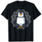 Pinguin Yoga Mandala Spirituell yoga damen spruch T-Shirt