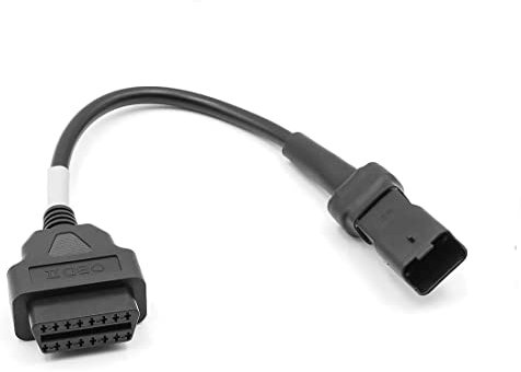 Goliton Motorrad OBD Diagnoseadapter, 4-polig, kompatibel mit Multistrada Motorrad OBDII DDA CAN-Bus