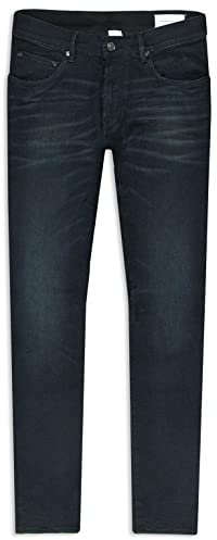 Baldessarini Herren Jeans John Slim Fit Iconic Stretch Denim, Dark Blue Used Buffies