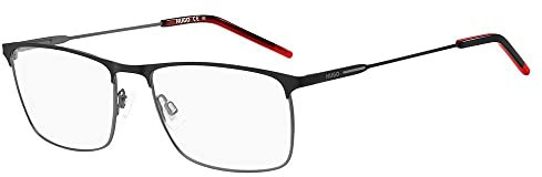Hugo Boss Unisex Hg 1182 Sunglasses, Matte Black Dark Ruthenium, 58