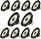 Anten LED Hallenstrahler 200W | Industrielampe 34000LM | LED Strahler UFO Highbay 6000K, Werkstattlampe 120°Abstrahlwinkel, IP65 Hallenbeleuchtung Gewerbliche Lager Werkstatt Garage - 10pcs