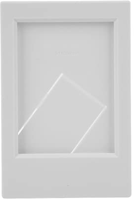 ciciglow 9x6cm Bilderrahmen, Kunststoff Rechteck Desktop Klassischer Ständer Bilderrahmen Display Bilder 5,4x8,6cm für Serie, Wie für Mini8, 9, 7S, 25,