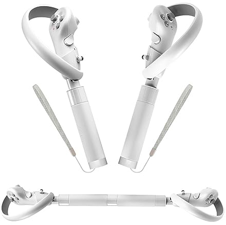 HMHAMA Mango de extensión de agarre de golf VR compatible con PICO 4/Pro, accesorio de mango VR para jugar Beat Saber/Golf Club VR Game