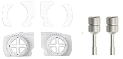 ELBFAE Stick di Controllo for DJI Mini 3 PRO Joystick Rocker Regolatore di velocità Anti-Scivolo Fisso DJI RC N1 Joystick di Controllo Drone Accessori (Color : for DJI RC Silver)