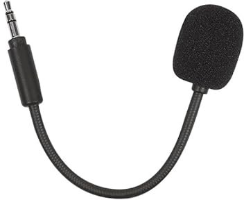 Microphone Casque de Jeu pour Logitech G735, Microphone de Remplacement pour Casque de Jeu sans Fil Micro Anti-Bruit pour Casque de Jeu