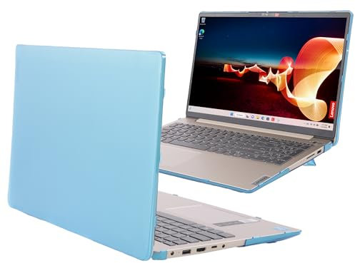 mCover Étui compatible uniquement avec les ordinateurs portables Windows Lenovo IdeaPad 3 (15ADA6/15ALC6/15ABA7/15ITL6/15IAU7) Series 2022-2024 15 (ne convient pas aux autres modèles) – Aqua