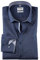 OLYMP Herren Oberhemd Langarm Level Five Body fit,Einfarbig,Body fit,Modern Kent,Marine 18,46