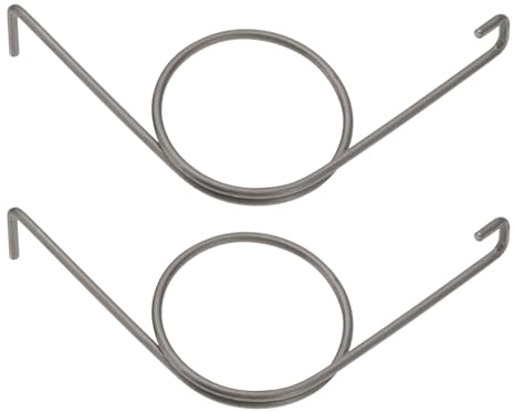 Create idea 2 Stück Ersatzfeder Reparaturfeder Kompatibel mit GU PSK 966 Edelstahl Rechtshandwagen Ersatzfeder 9-29665-00-R für Schiebetür-Verriegelungssystem 35mmx34mm
