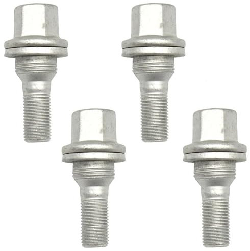 HZSMYXGS Boulons de Jante Compatible avec Peugeot pour 1007 2005-2009 Écrous de Roue Boulons Vis M12x1,25 9817024580 540567