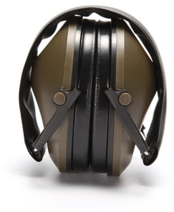 VALICLUD Cuffie Antirumore Regolabili Per Caccia e Tiro Earmuffs Leggeri Fonoassorbente Protettori Acustici Per e Adulti Marrone