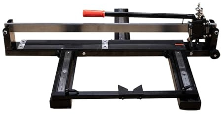 800mm High-Precision Floor Tile Cutting Machine, Positioning, Manual Pulling and Scribing Ceramic Tile Push Knife Cutter for DIY Use