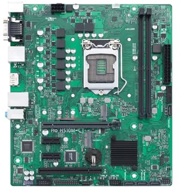XYYZXKL schede Madri Scheda Madre Fit for ASUS PRO H510M-CT Micro ATX con Socket LGA 1200 for processori Core di Decima Generazione 10100F 10400F 10600KF 10700K 10900K