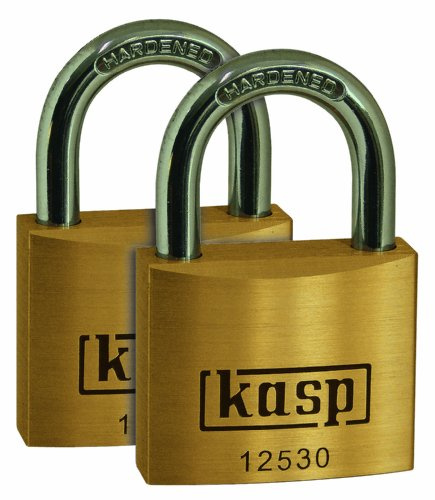 Kasp 125 Premium Brass Padlock - 30 Millimeters - Twin