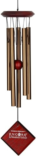 Woodstock DCB14 Encore Collection Bronze Chimes of Mercury Windchime, 3.0 in*14.0 in*3.0 in