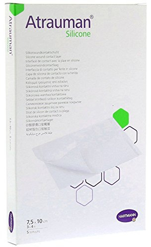 Hartmann Atrauman Silicone Dressing 7.5 x 10 cm - Pack of 5