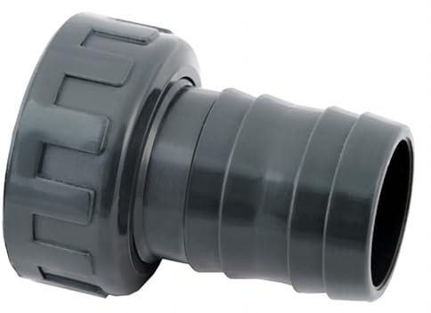 Générique Raccord cannelé PVC Pression écrou tournant à Visser F Ø40-1 1/2