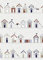 Home Expressions Beach Huts Cream with Red and Blue Stripes and Polkadots Oilcloth Tablecloth Wipe Clean Pvc Coated 132cm wide sold by the metre in length
