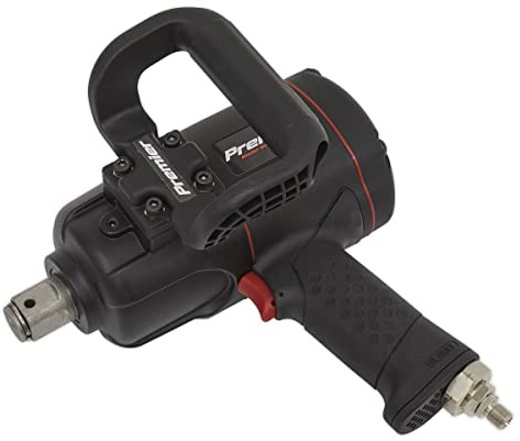 Sealey SA6008 1Sq Drive Composite Air Impact Wrench - Twin Hammer