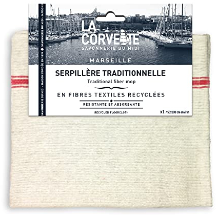 La Corvette - Serpillère Traditionnelle, Multicolore, 1 Unité (Lot de 1)