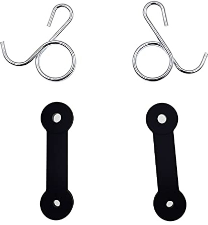 Cancanle 2 Pack Bagger Latch Grass Chute with Hook 532160793 160793 for Husqvarna Poulan Roper Sears Craftsman AYP