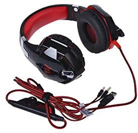 G2000 3.5mm Gaming Headset MIC Cuffie LED per PC Laptop PS4 PS5-1pc