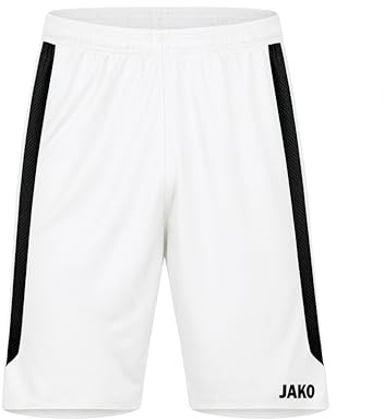 JAKO Power kurze Sporthose Herren & Damen - Fußballhose, elastische Trainingshose mit optimalem Sitz & Keep Dry Funktion, 100% recyceltes Polyester