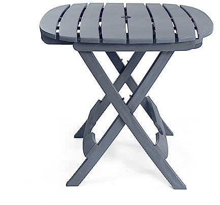 SOTUFAB PLAST Gartentisch, faltbar, 70 x 75 x 72 cm, Anthrazit