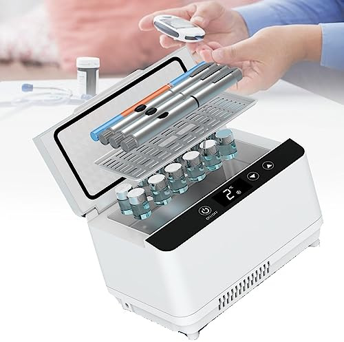 Caja Nevera Portátil Para Insulina Medicamentos,Enfriador De Insulina,Nevera eléctrica para medicamentos,Singlebattery