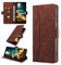 KANVOOS Coque pour Samsung Galaxy Note 20 Ultra 5G, Etui Protection Housse en Cuir PU [Porte Cartes], Antichoc Portefeuille Étui à Rabat Flip Case pour Samsung Note 20 Ultra 5G (Café)