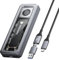 Yottamaster NVMe M.2 SSD Gehäuse 40Gbps, Aluminium USB4 M.2 NVMe USB C Adapter Werkzeugloses für PCIe 2280 M-Key (B+M Key), Kompatibel mit USB 4/3.2/3.1/3.0/Typ C Geräten, bis zu 2700 MB/s