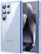 JETech Coque pour Samsung Galaxy S24 Ultra 5G, Anti-Jaunissement Étui de Protection Antichoc, Housse Anti-Rayures Dos PC Dur (Bleu Titane)