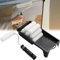 SQAQS 12PCS 4 Pouces Kit de Mini Rouleau de Peinture, Revêtement en Mousse Haute Densité Convient à Toutes les Peintures, pour Surfaces Lisses, pour Peinture et Amélioration des Meubles