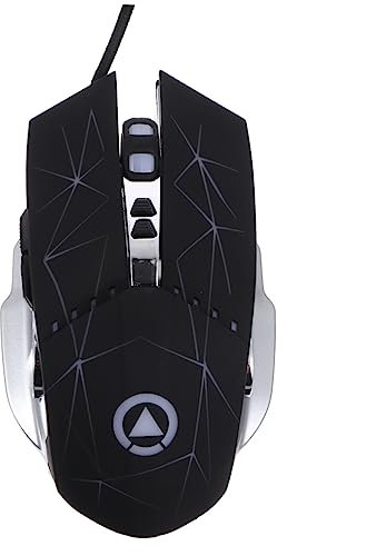 CAXUSD Souris Filaire USB Rétroéclairée pour Gamer Silencieuse Et Légère avec Mouvement De Haute Qualité