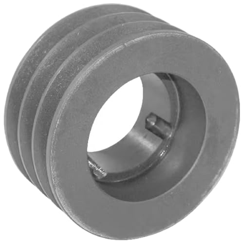cyclingcolors 1x Keilriemenscheibe Riemenscheibe mit Taperlock-Bohrung 3 Rille B SPB Außendurchmesser 107 mm Teilungsdurchmesser 100 mm Gusseisen Baumaschinen Landwirtschaftliche Maschinenbau