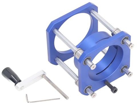 Router Lift Basis Router Hebssystem Kit einstellbar 0 54 mm für Holzbearbeitungswerkzeuge mit 64 65 mm Außendurchmessermodellen Robus Aluminiumlegierungskonstruktion Einfacher