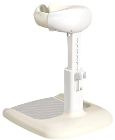 Support De Maintien En Position Debout Pour La Douche Du Bébé,Baignoire pour Bébé Debout de 6 à 36 Mois - Support avec Base Anti-Dérapant et Poignée Ergonomique pour Salle de Bain
