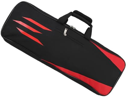 MasYosh Verstellbare Recurve-Bogentasche, Tragbare Faltbare Bogentasche mit Klettgriff, für Recurve-Bogen- und Pfeil-Zubehör-Köcher