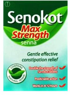 Senokot Max Strength 24 Tablets