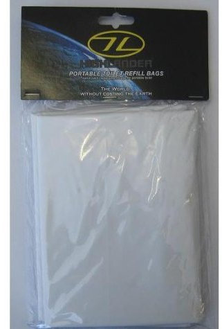 Highlander 12 x Portable Toilet Replacement Bags Camping/Fishing
