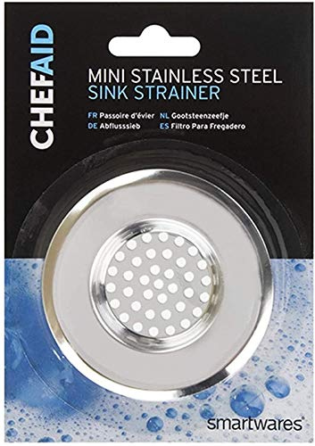 7.5CM STAINLESS STEEL KITCHEN/BATHROOM SINK STRAINER
