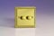 Varilight Georgian Brass (Rope Edge), LED Dimmer Switch - V-Pro Series, 2 Gang (Single), 1 or 2 Way, 250 Watt (Trailing Edge)