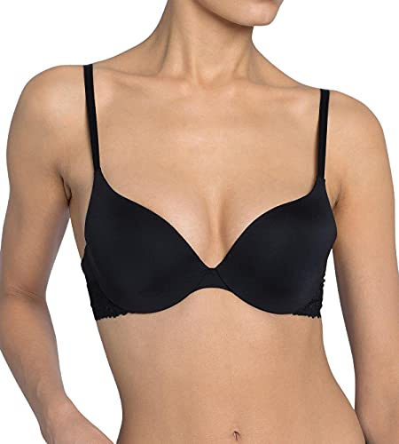 Sloggi Damen Halbschalen BH Wow Lace WHP, Schwarz (BLACK (04) 04), 70B