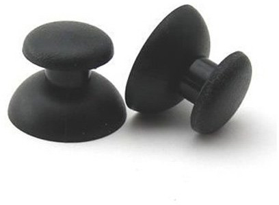 Dcolor Drehhebel für Joystick Play Station PS2 PS3, Schwarz