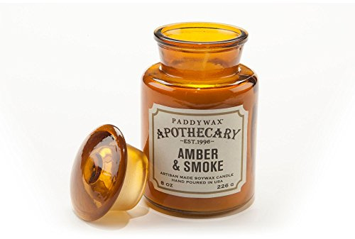 Paddywax 'Apothecary' Amber And Smoke Scented Candle