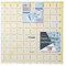 Prym 611480 Universal 9,5 x 9,5 inch Omnigrid Lineal, Kunststoff, transparent