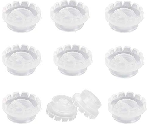 CAILI Wimpernverlängerung Zubehör, Wimpernblüten Tasse, 100 Stück, Transparent, Wasserdicht, Langlebig, Kunststoff, Praktisch, Wiederverwendbar